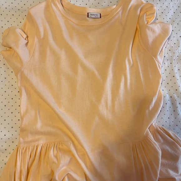 Sunday best peplum peach XS - Picture 3 of 3